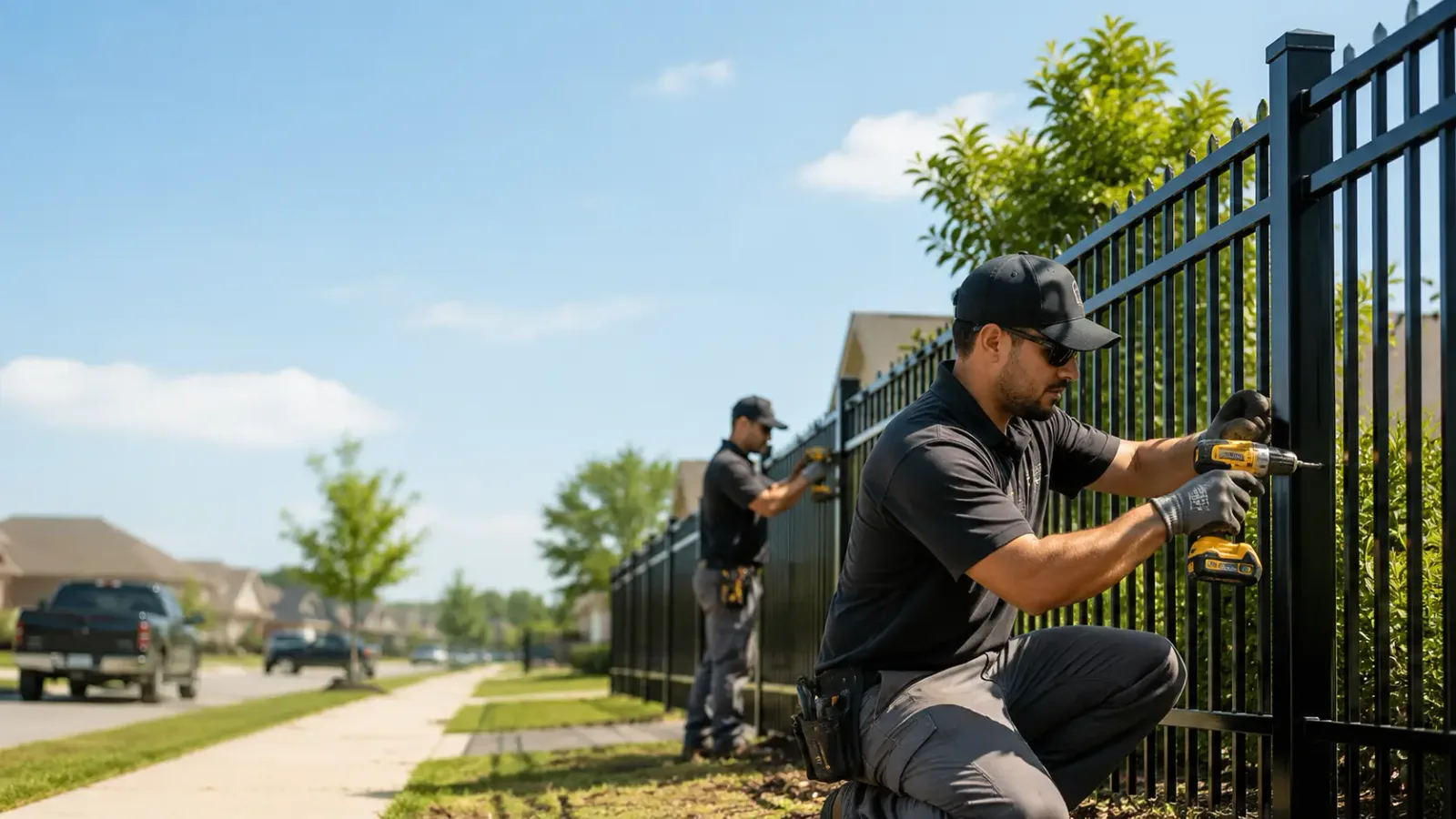 Metal Fence Installation in Seven Oaks, SC